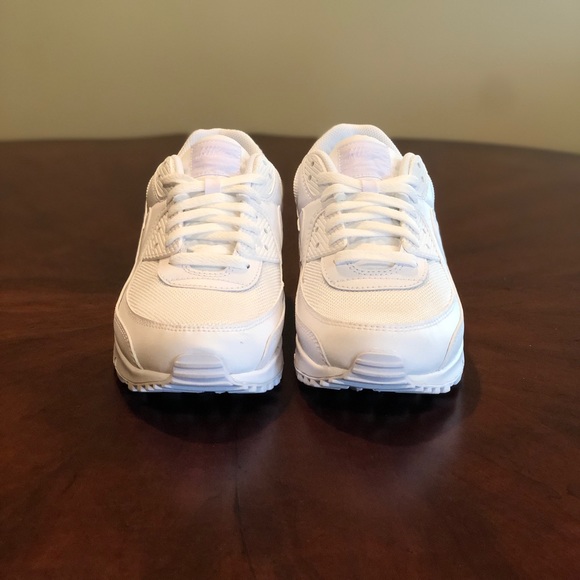 Nike Air Max 90 LTR  Triple White - Picture 3 of 6